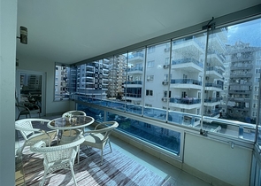 ضمن مجمع انيق -شقة 2 غرفة وصالة -مفروشة -في مهموتلار / الانيا 