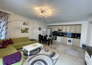 ضمن مجمع انيق -شقة 2 غرفة وصالة -مفروشة -في مهموتلار / الانيا 