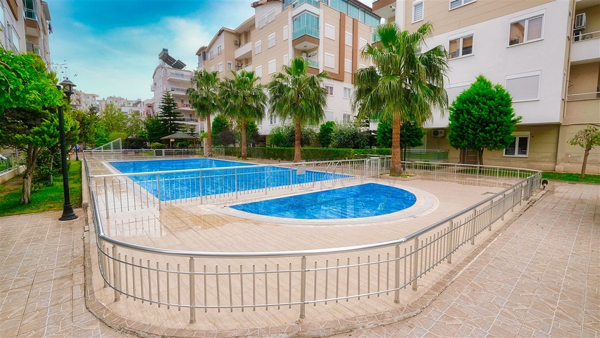 شقة بغرفة نوم واحدة في منطقة هورما كونيالتي أنطاليا