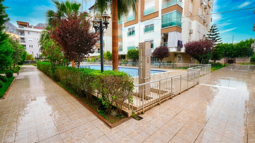 شقة بغرفة نوم واحدة في منطقة هورما كونيالتي أنطاليا