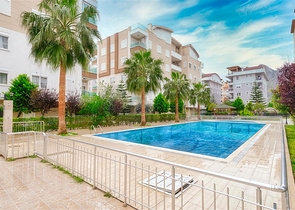 شقة بغرفة نوم واحدة في منطقة هورما كونيالتي أنطاليا