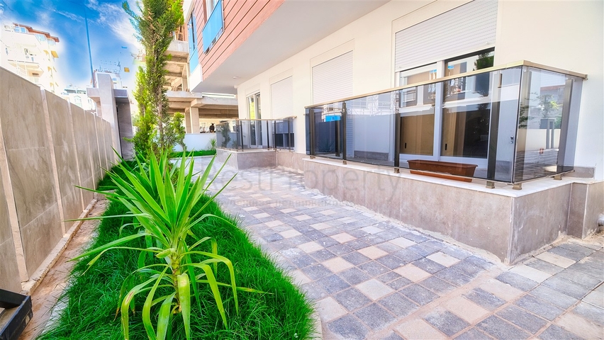 شقة جديدة بغرفة نوم واحدة في وسط مدينة أنطاليا