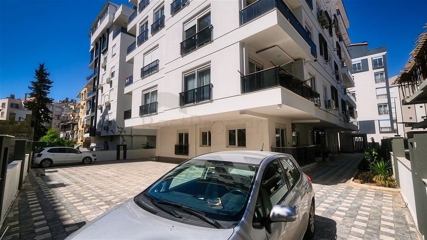 شقة جديدة بغرفة نوم واحدة في وسط مدينة أنطاليا