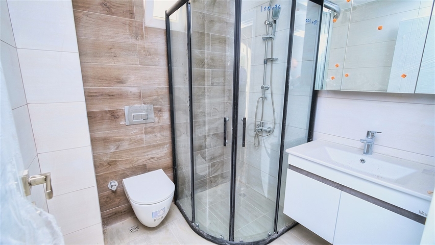 شقة جديدة بغرفة نوم واحدة في وسط مدينة أنطاليا