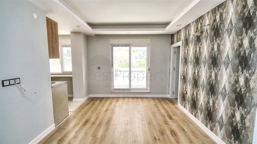 شقة جديدة بغرفة نوم واحدة في وسط مدينة أنطاليا