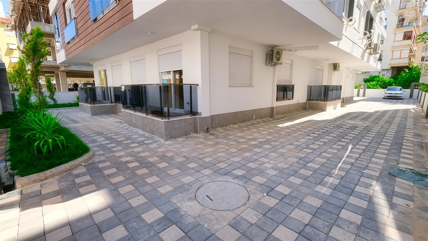 شقة جديدة بغرفة نوم واحدة في وسط مدينة أنطاليا