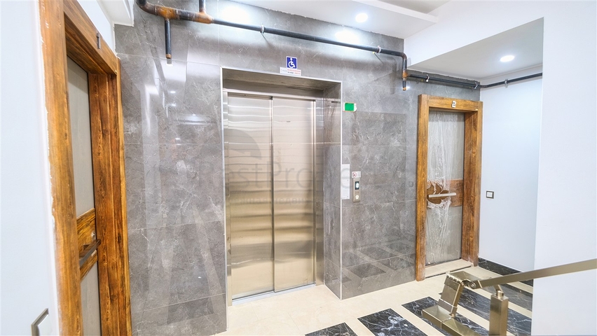 شقة جديدة بغرفة نوم واحدة في وسط مدينة أنطاليا