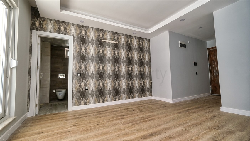 شقة جديدة بغرفة نوم واحدة في وسط مدينة أنطاليا