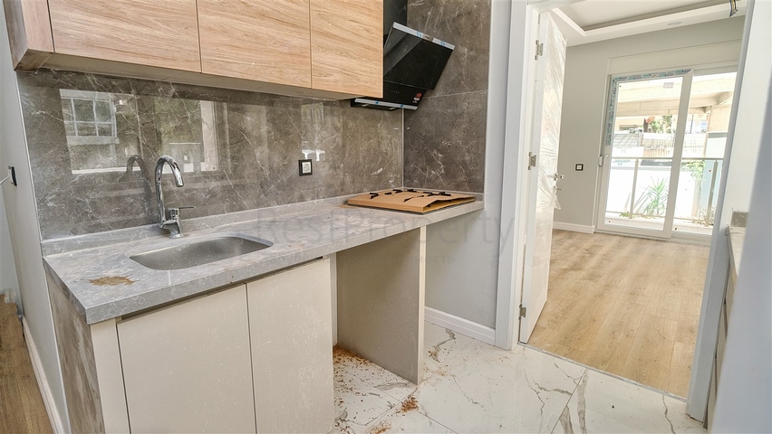 شقة جديدة بغرفة نوم واحدة في وسط مدينة أنطاليا