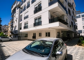 شقة جديدة بغرفة نوم واحدة في وسط مدينة أنطاليا