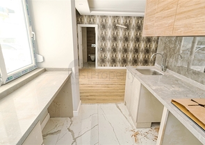 شقة جديدة بغرفة نوم واحدة في وسط مدينة أنطاليا