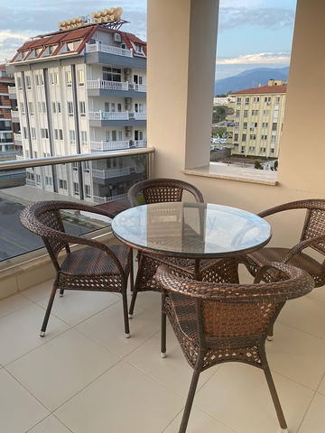 اطلالة بحر - شقة غرفة وصالة -ضمن مجمع فاخر -في كاستل / الانيا 