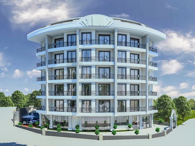 شقق بالاقساط - ضمن مجمع بتصميم انيق - في منطقة توسمور المركزية / الانيا 