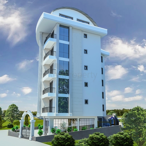 شقق بالاقساط - ضمن مجمع بتصميم انيق - في منطقة توسمور المركزية / الانيا 