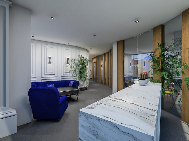 شقق بالاقساط - ضمن مجمع بتصميم انيق - في منطقة توسمور المركزية / الانيا 