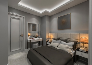 شقق بالاقساط - ضمن مجمع بتصميم انيق - في منطقة توسمور المركزية / الانيا 