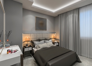 شقق بالاقساط - ضمن مجمع بتصميم انيق - في منطقة توسمور المركزية / الانيا 