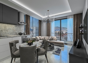 شقق بالاقساط - ضمن مجمع بتصميم انيق - في منطقة توسمور المركزية / الانيا 