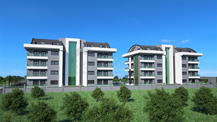 شقق عائلية بالاقساط -ضمن مجمع سكني قيد الانشاء في اوبا المركزية / الانيا 