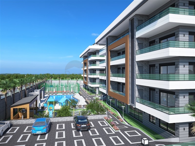 شقق عائلية بالاقساط -ضمن مجمع سكني قيد الانشاء في اوبا المركزية / الانيا 