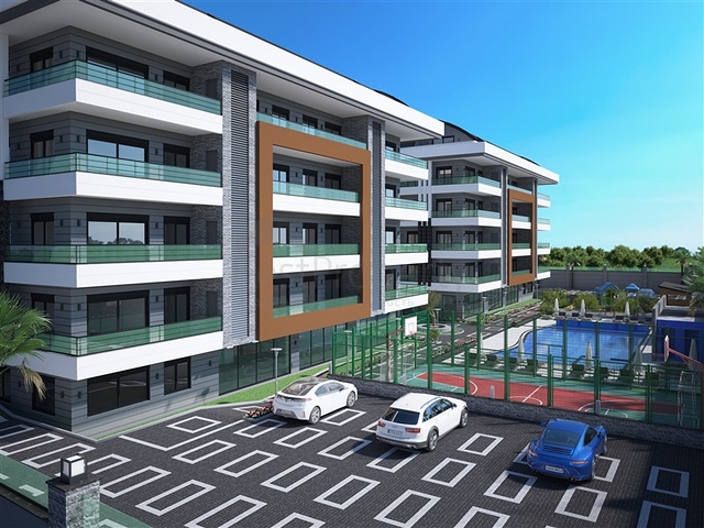 شقق عائلية بالاقساط -ضمن مجمع سكني قيد الانشاء في اوبا المركزية / الانيا 