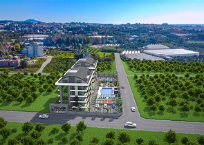 شقق عائلية بالاقساط -ضمن مجمع سكني قيد الانشاء في اوبا المركزية / الانيا 