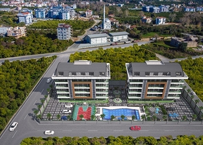 شقق عائلية بالاقساط -ضمن مجمع سكني قيد الانشاء في اوبا المركزية / الانيا 