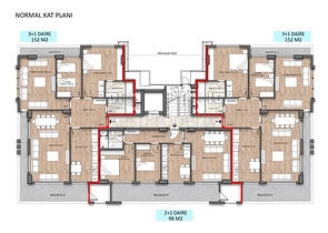 شقق عائلية بالاقساط -ضمن مجمع سكني قيد الانشاء في اوبا المركزية / الانيا 