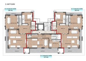 شقق عائلية بالاقساط -ضمن مجمع سكني قيد الانشاء في اوبا المركزية / الانيا 