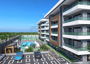 شقق عائلية بالاقساط -ضمن مجمع سكني قيد الانشاء في اوبا المركزية / الانيا 