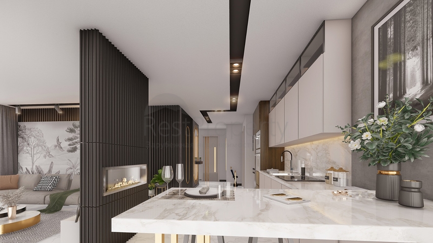 قريبة من البحر -شقق بالاقساط - ضمن مجمع قيد الانشاء -في مهموتلار / الانيا 