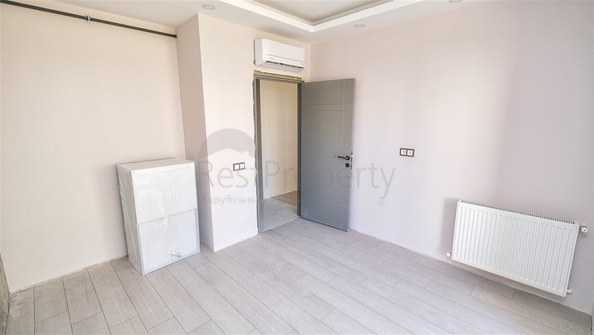 شقة 1 + 1 مطلة على جبال طوروس في منطقة هورما في أنطاليا