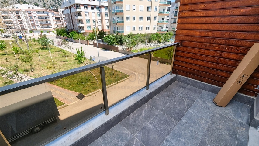 شقة 1 + 1 مطلة على جبال طوروس في منطقة هورما في أنطاليا