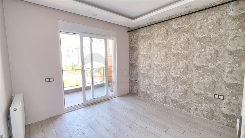 شقة 1 + 1 مطلة على جبال طوروس في منطقة هورما في أنطاليا