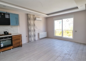 شقة 1 + 1 مطلة على جبال طوروس في منطقة هورما في أنطاليا