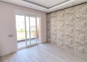 شقة 1 + 1 مطلة على جبال طوروس في منطقة هورما في أنطاليا