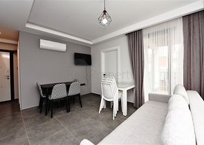 شقة مفروشة 1 + 1 على بعد 100 متر من البحر