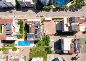 شقة ثانوية 2 + 1 في ليمان 750 م على البحر