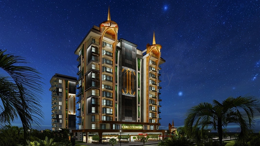 اطلالة بحر مباشرة - مجمع فاخر قيد الانشاء -في مهموتلار / الانيا 