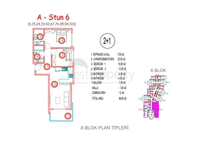 اطلالة بحر مباشرة - مجمع فاخر قيد الانشاء -في مهموتلار / الانيا 