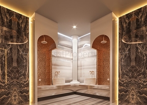 اطلالة بحر مباشرة - مجمع فاخر قيد الانشاء -في مهموتلار / الانيا 