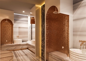 اطلالة بحر مباشرة - مجمع فاخر قيد الانشاء -في مهموتلار / الانيا 