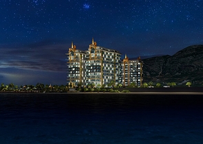 اطلالة بحر مباشرة - مجمع فاخر قيد الانشاء -في مهموتلار / الانيا 