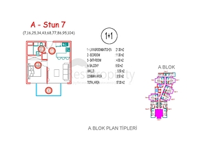 اطلالة بحر مباشرة - مجمع فاخر قيد الانشاء -في مهموتلار / الانيا 