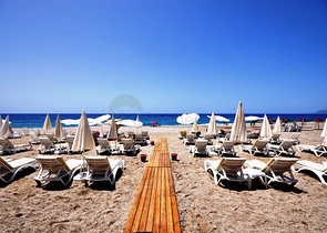 اطلالة بحر -شقة 2 غرفة وصالة -ضمن مجمع 5 نجوم في كارجي جاك / الانيا 