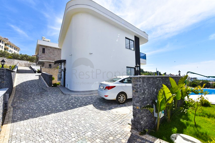 اطلالة بحر -فيلا فاخرة - 3 غرف وصالة -مسبح خاص -في كارجي جاك / الانيا 