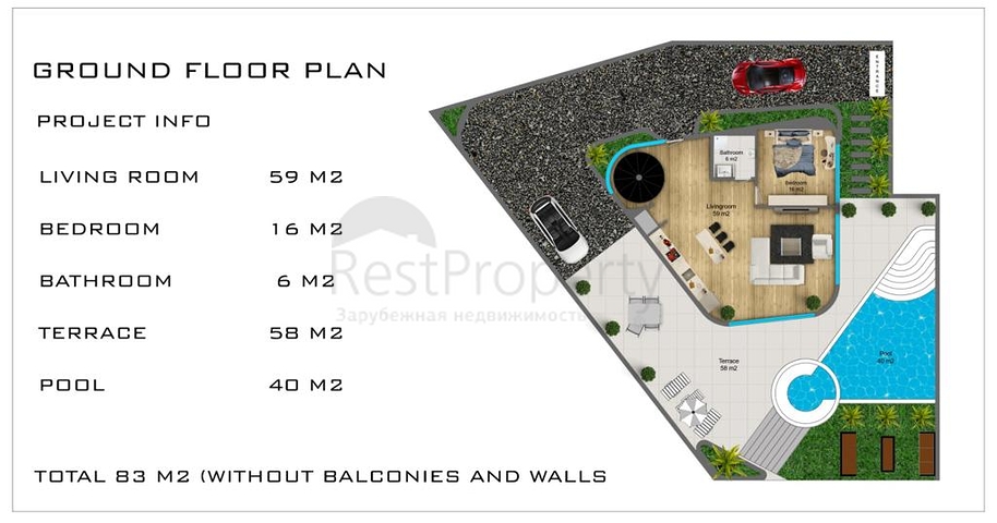 اطلالة بحر -فيلا فاخرة - 3 غرف وصالة -مسبح خاص -في كارجي جاك / الانيا 