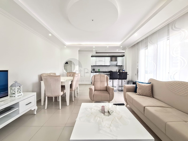 شقة 2 غرفة وصالة -مفروشة -ضمن مجمع يضم خدمات -في افسلار / الانيا