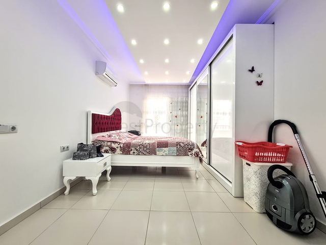 شقة 2 غرفة وصالة -مفروشة -ضمن مجمع يضم خدمات -في افسلار / الانيا