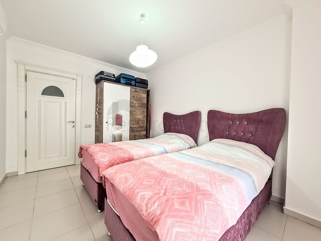 شقة 2 غرفة وصالة -مفروشة -ضمن مجمع يضم خدمات -في افسلار / الانيا